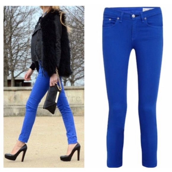 Rag & Bone royal electric blue Jean - Picture 4 of 12